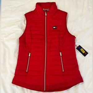 Tommy Hilfiger Sport size small red vest